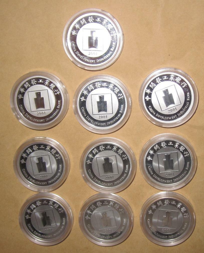 2001 Clown anemonefish TAIWAN 1/2 OZ color BU SILVER Coin (x10) - Fresh Stock Dated February 2026