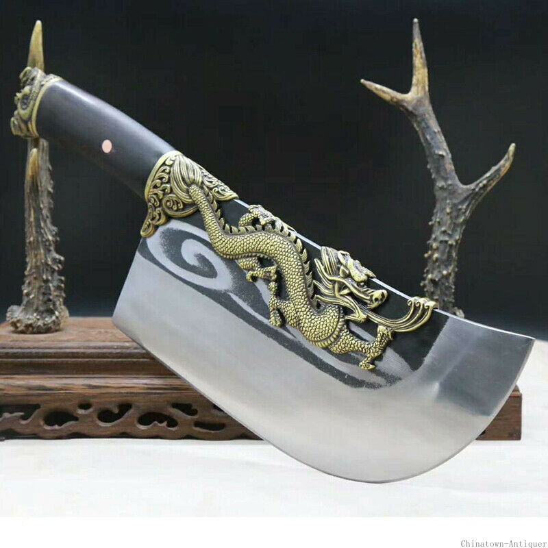 Zhenguanxi Rising Dragon Chef Meat Cleaver Chopping Knife Kitchen knife #5131 - Fresh Stock Dated January 2026