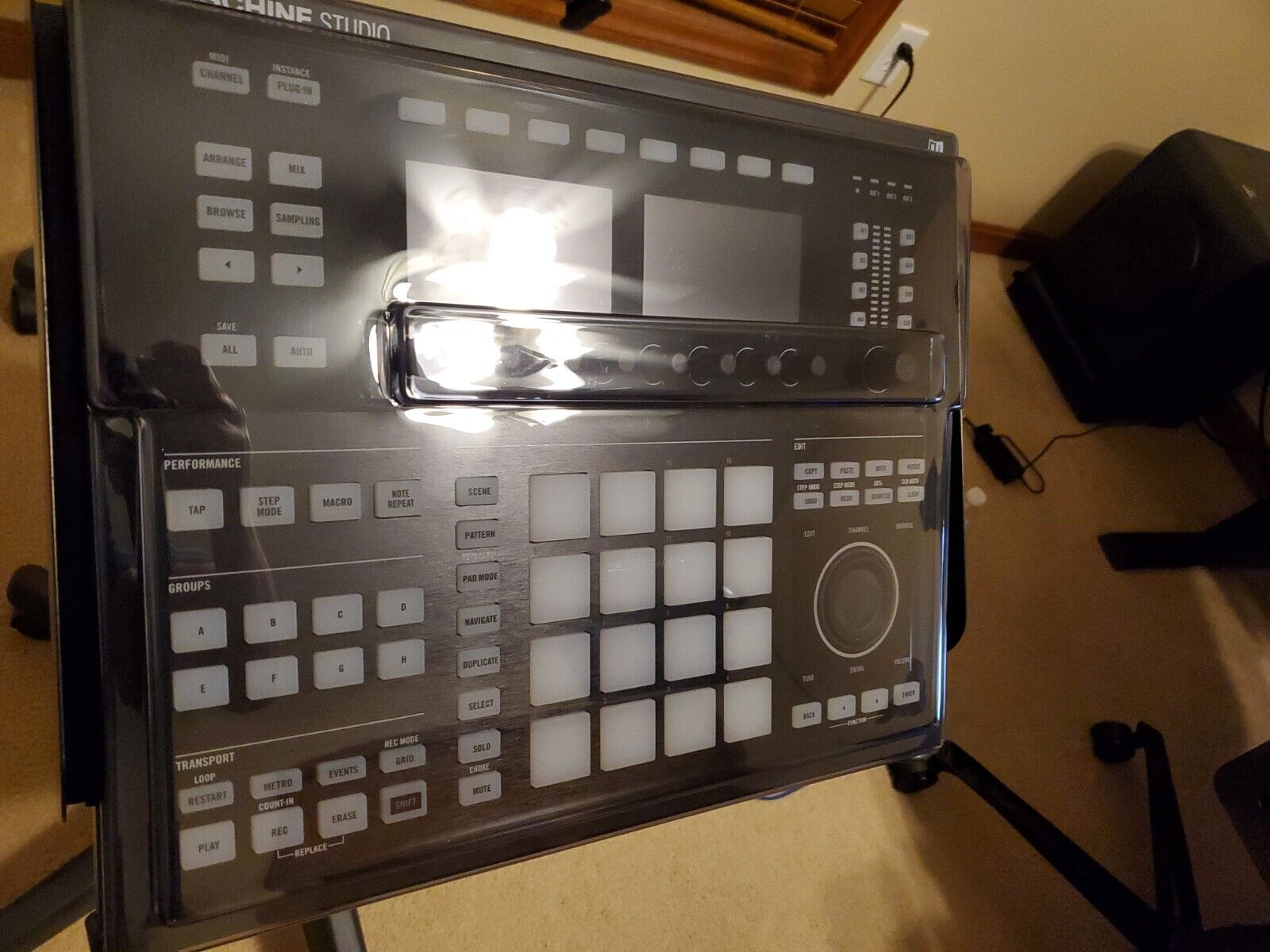 Maschine Studio with DeckSaver Cover - Fresh Stock Dated February 2026