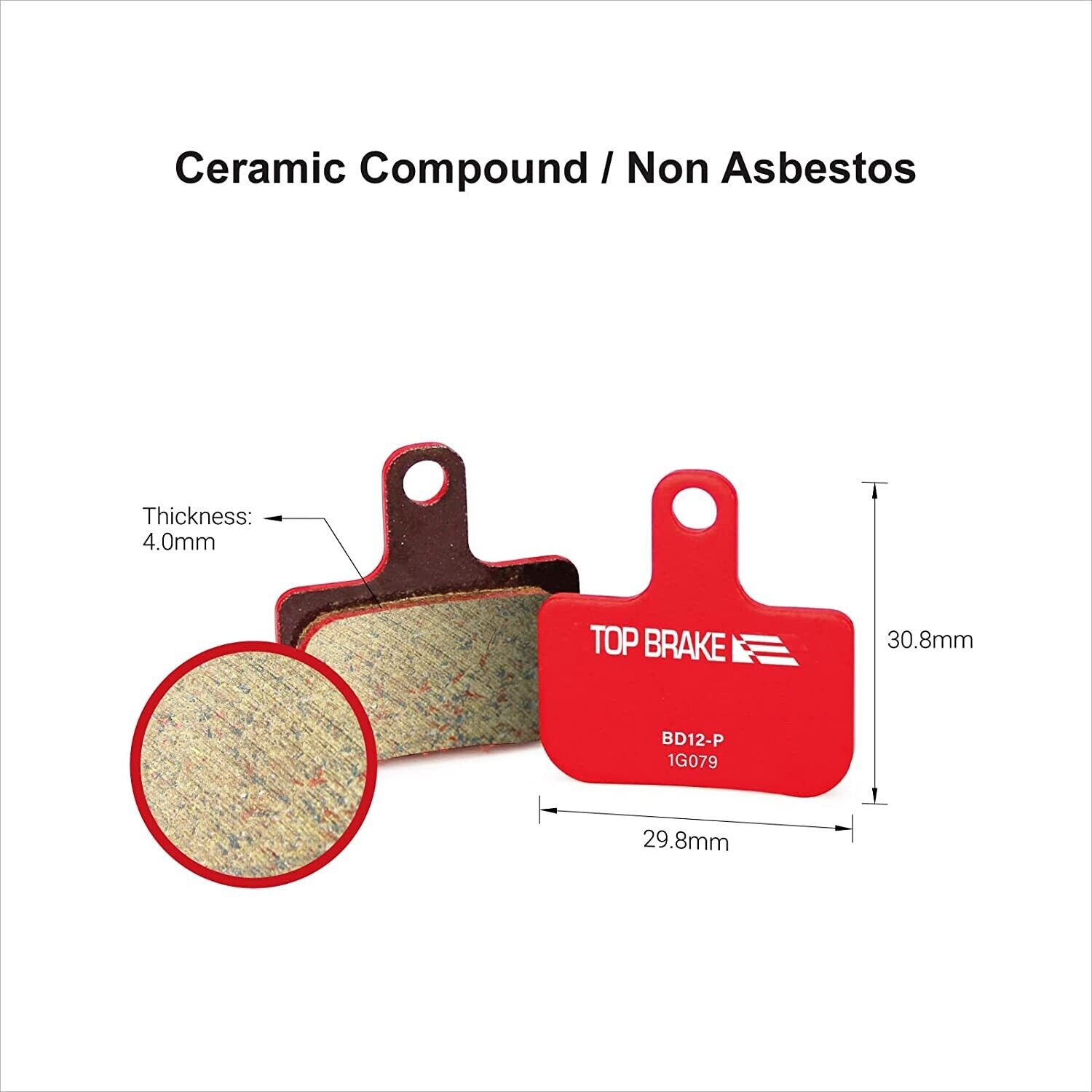 Top Brake Disc Bike Brake Pads Performance OJM26 for Shimano Saint BR M810 M820 - Fresh Stock Dated February 2026