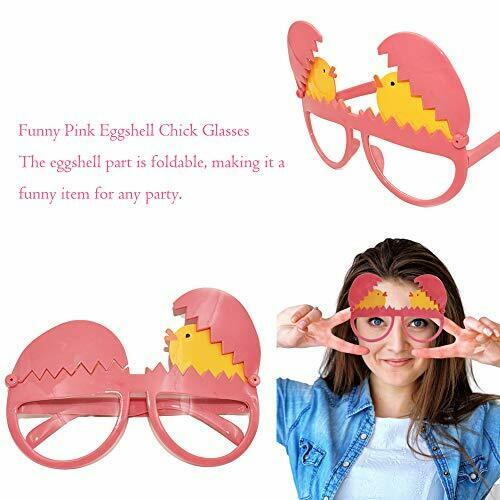 Funny Sunglasses,Novelty Party Sunglasses, Creative Funny Sunglasses, White - Fresh Stock Dated February 2026