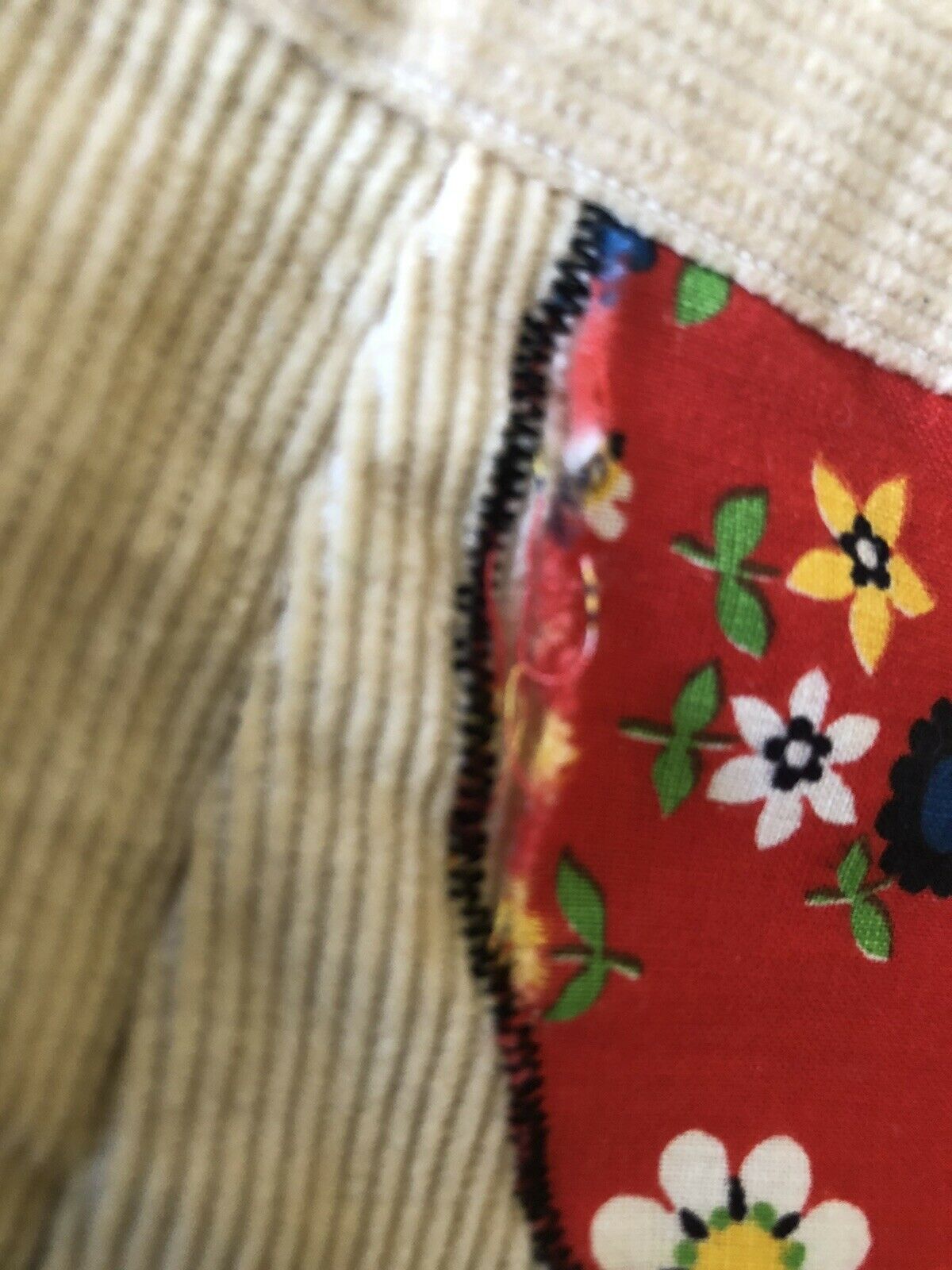 Vintage 70s Patchwork Bird Flower Maxi Skirt S/M Couture Hand Quilted - Fresh Stock Dated February 2026