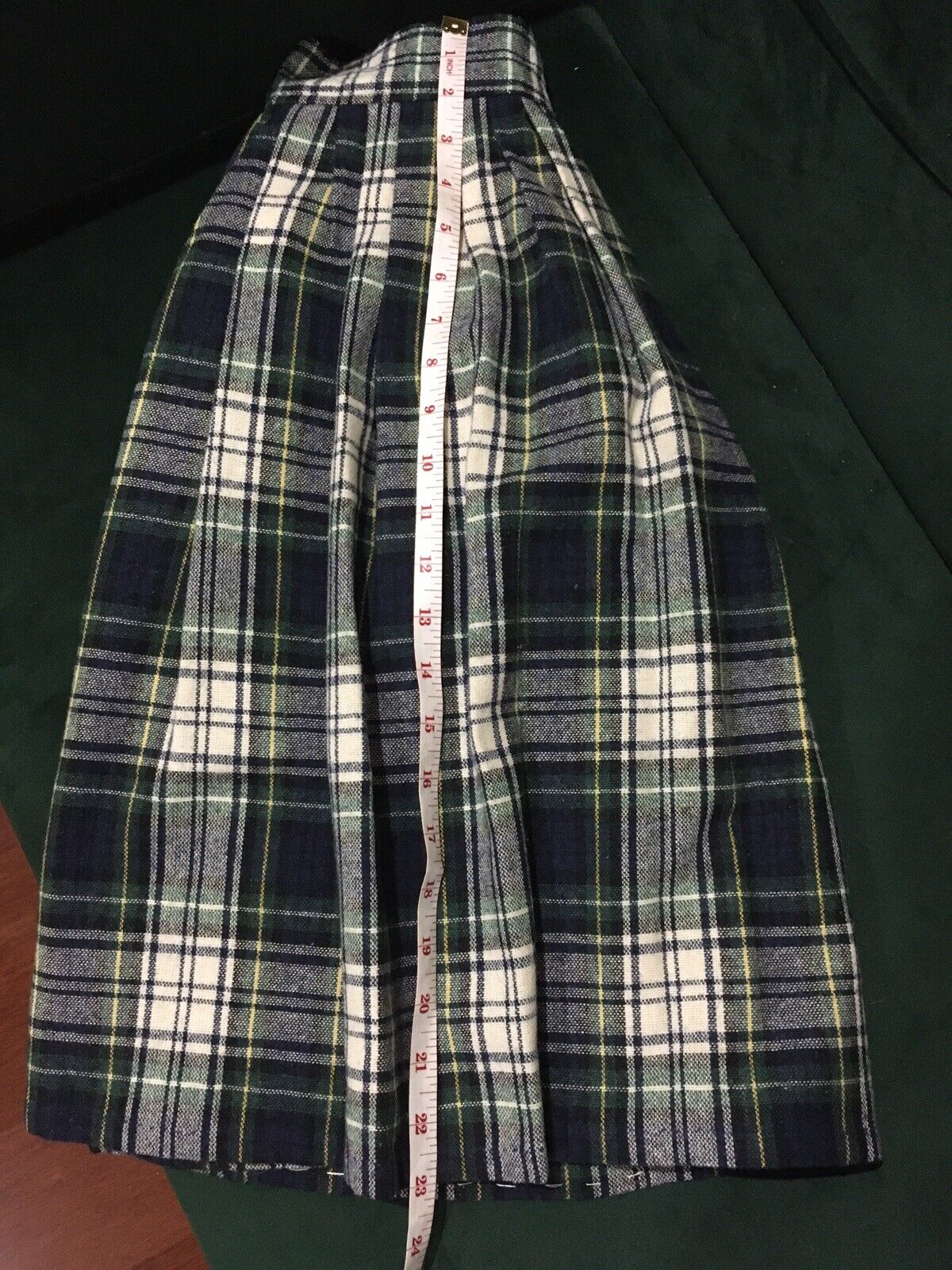 Vintage Michele plaid skirt Classic Retro Dark Academia - Fresh Stock Dated March 2026