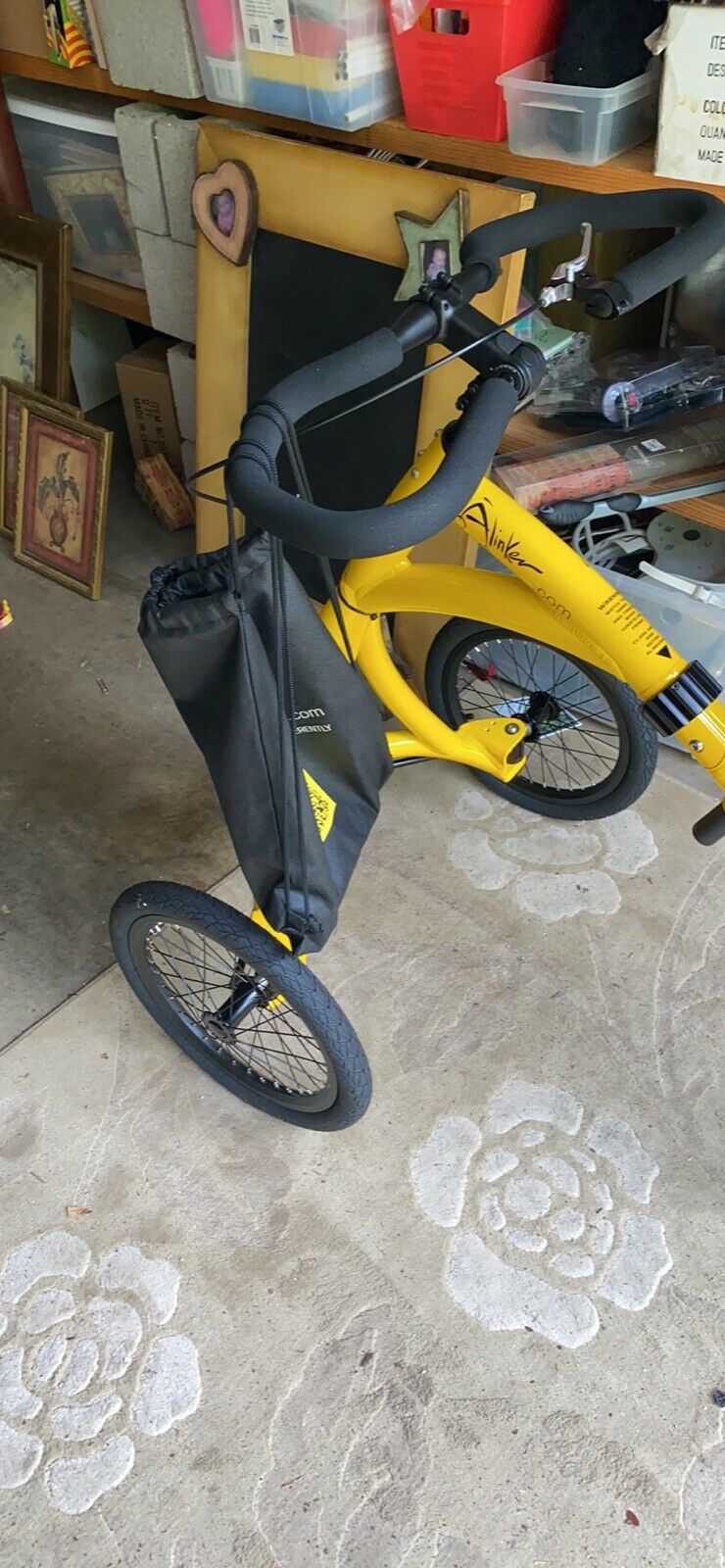 Alinker bike helps you exercise without the pedals look at the website. - Fresh Stock Dated February 2026