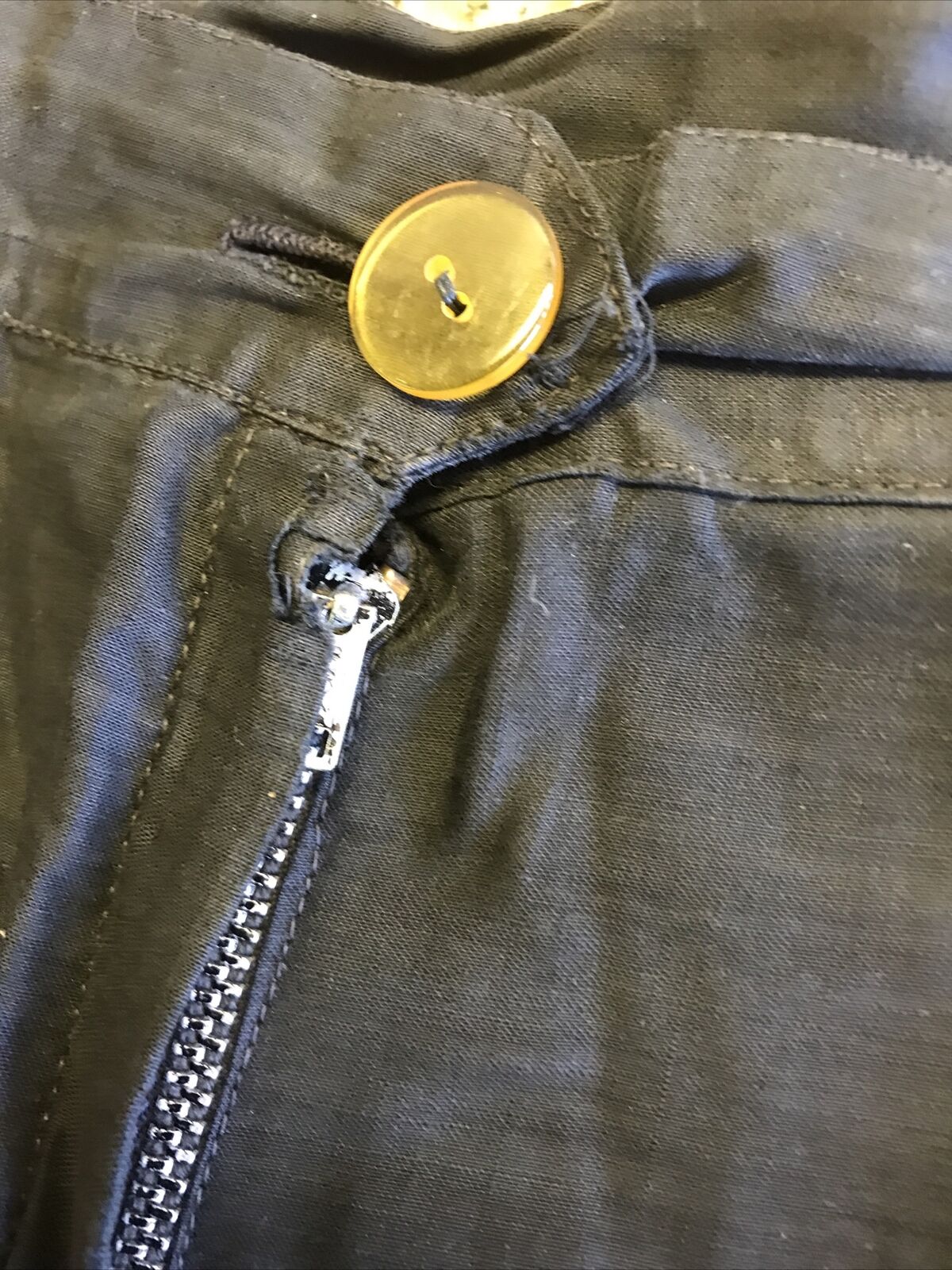 1950s Novelty Border Print Full Skirt Venice Orange Green Blue Brown - Fresh Stock Dated March 2026