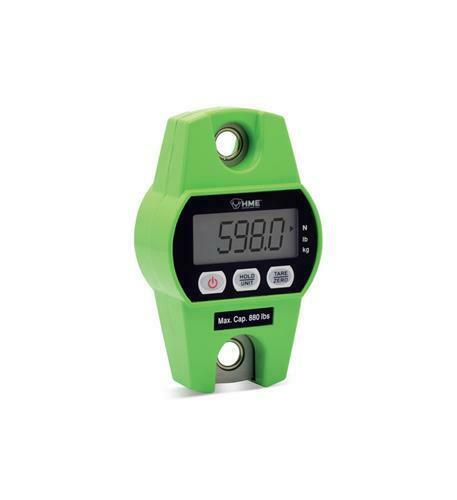 HME 880lb Digital Hanging Scale Deer Game Hunting Auto Resetting w/ AA Batteries - Fresh Stock Dated December 2025
