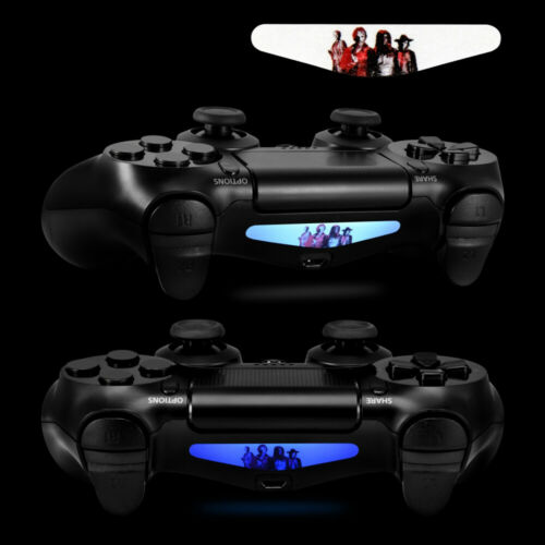 60 Pcs Light Bar Decal Stickers Reusable Decals Skin for PS4 Slim Pro Controller - Fresh Stock Dated December 2025