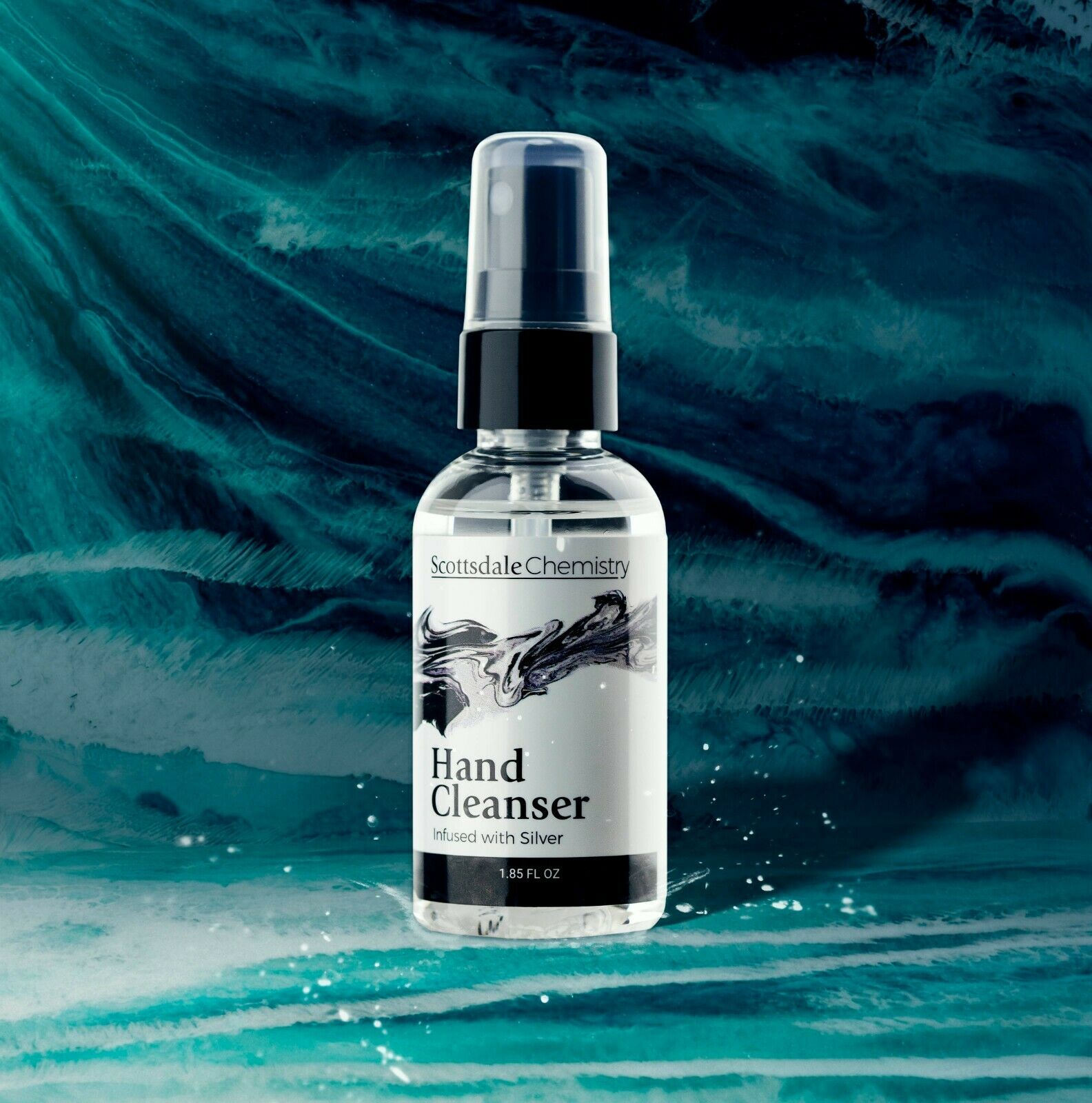 Scottsdale Chemistry Hand Cleanser - Silver Infused, Luxury Scented - Fresh Stock Dated February 2026