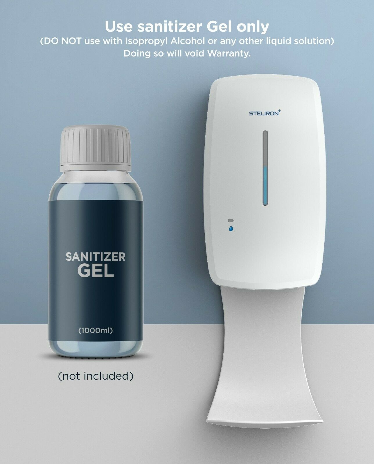 Automatic Hand Sanitizer Dispenser Stand Floor Station Touchless Gel Dispenser - Fresh Stock Dated February 2026