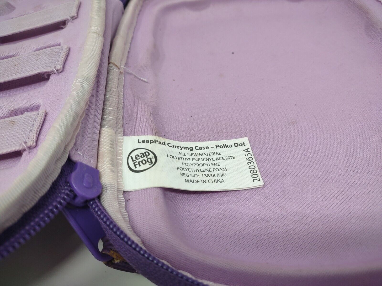 LeapFrog Leap Pad 1, 2,or 3 LeapPad Explorer Carrying Case Polka Disney Princess - Fresh Stock Dated February 2026