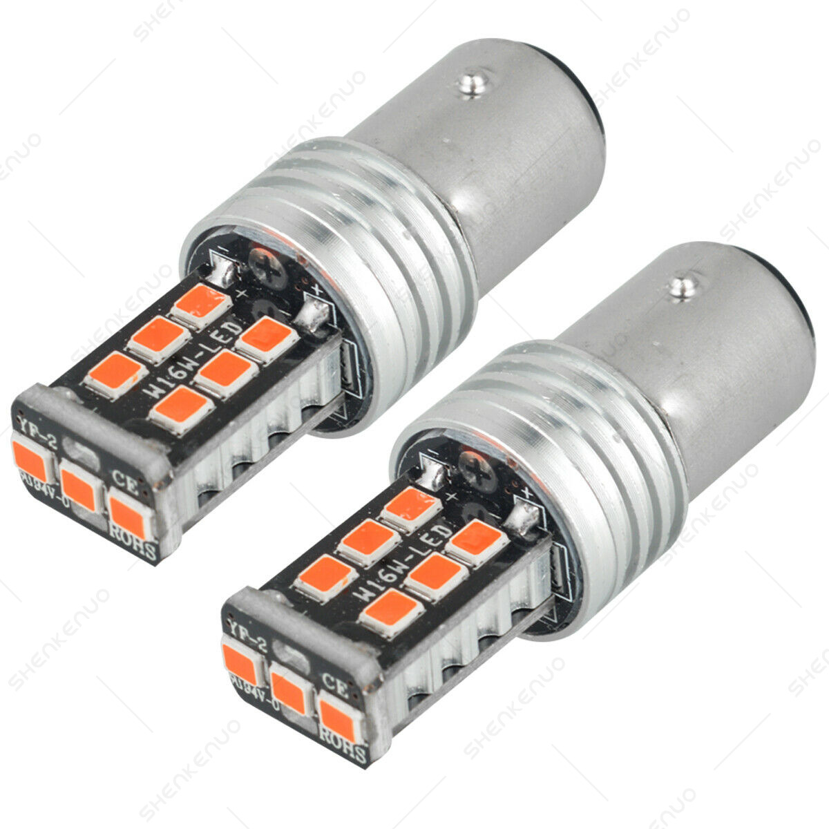 For Honda Interceptor VF500F VF700F 2X 2057 1157 LED Tail Stop Brake Light Bulbs - Fresh Stock Dated February 2026