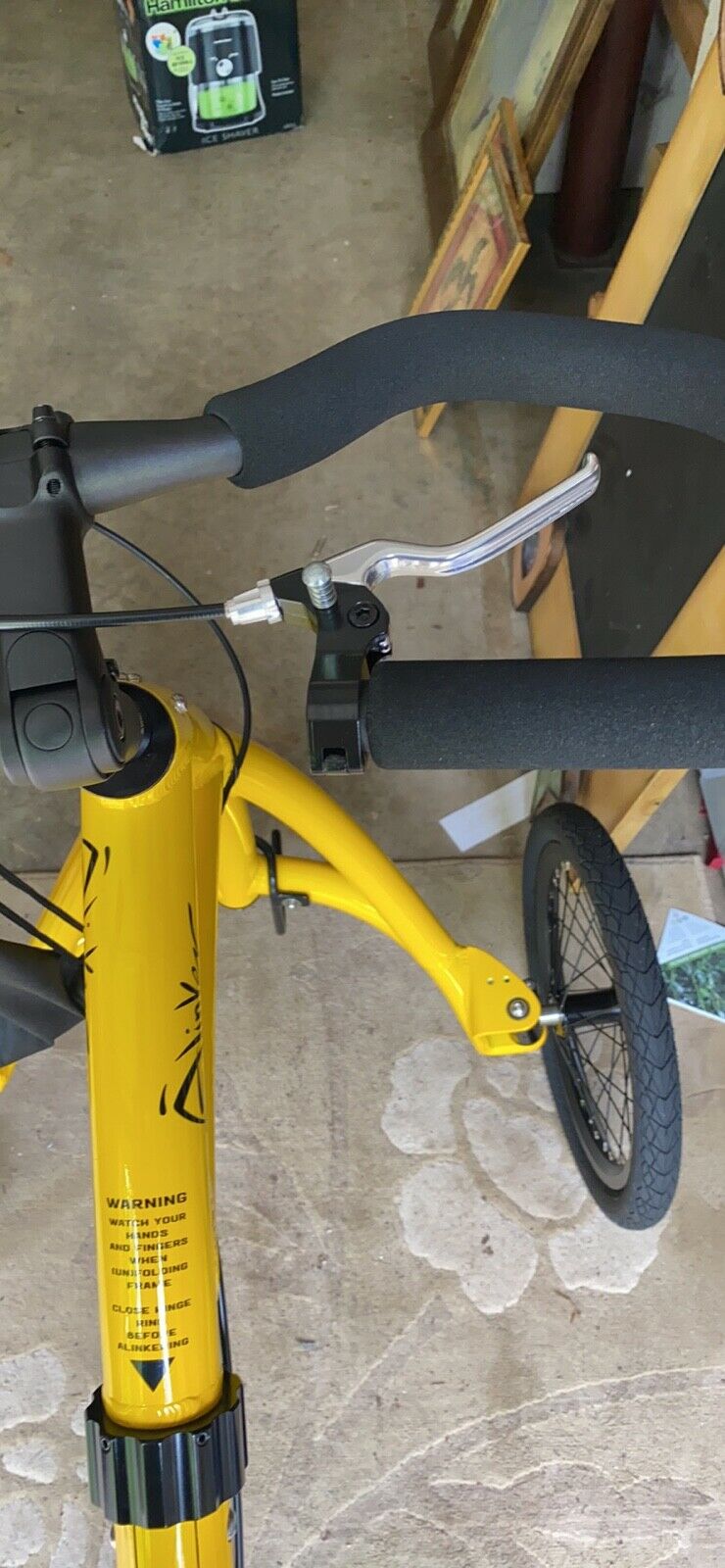 Alinker bike helps you exercise without the pedals look at the website. - Fresh Stock Dated February 2026