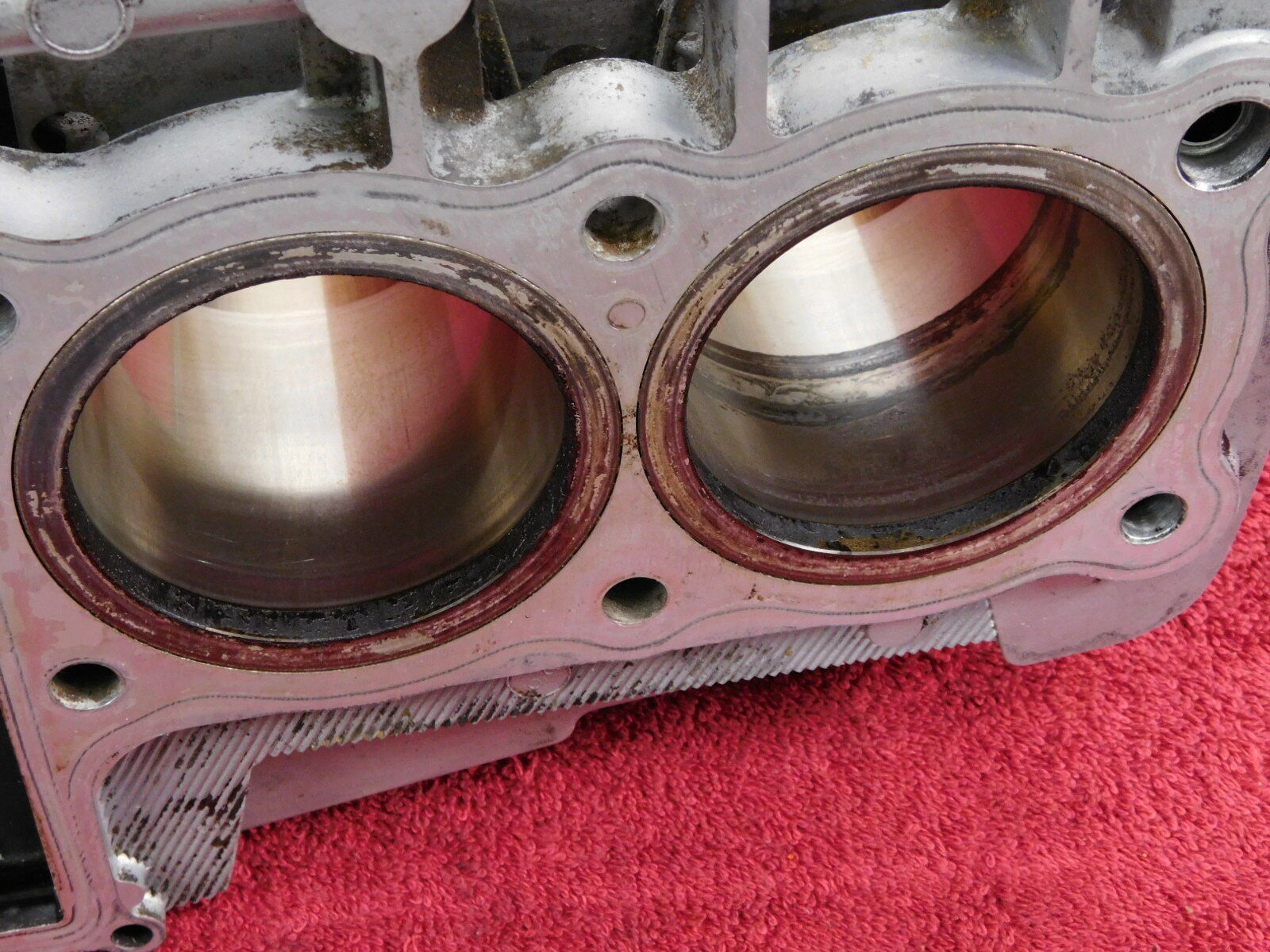 CYLINDER w/PISTONS 84-85 FJ1100 FJ 1100 engine block / jug / barrel * piston set - Fresh Stock Dated February 2026