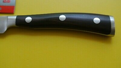 WUSTHOF new IKON blackwood  tomato knife  new  # 4936/14cm.5