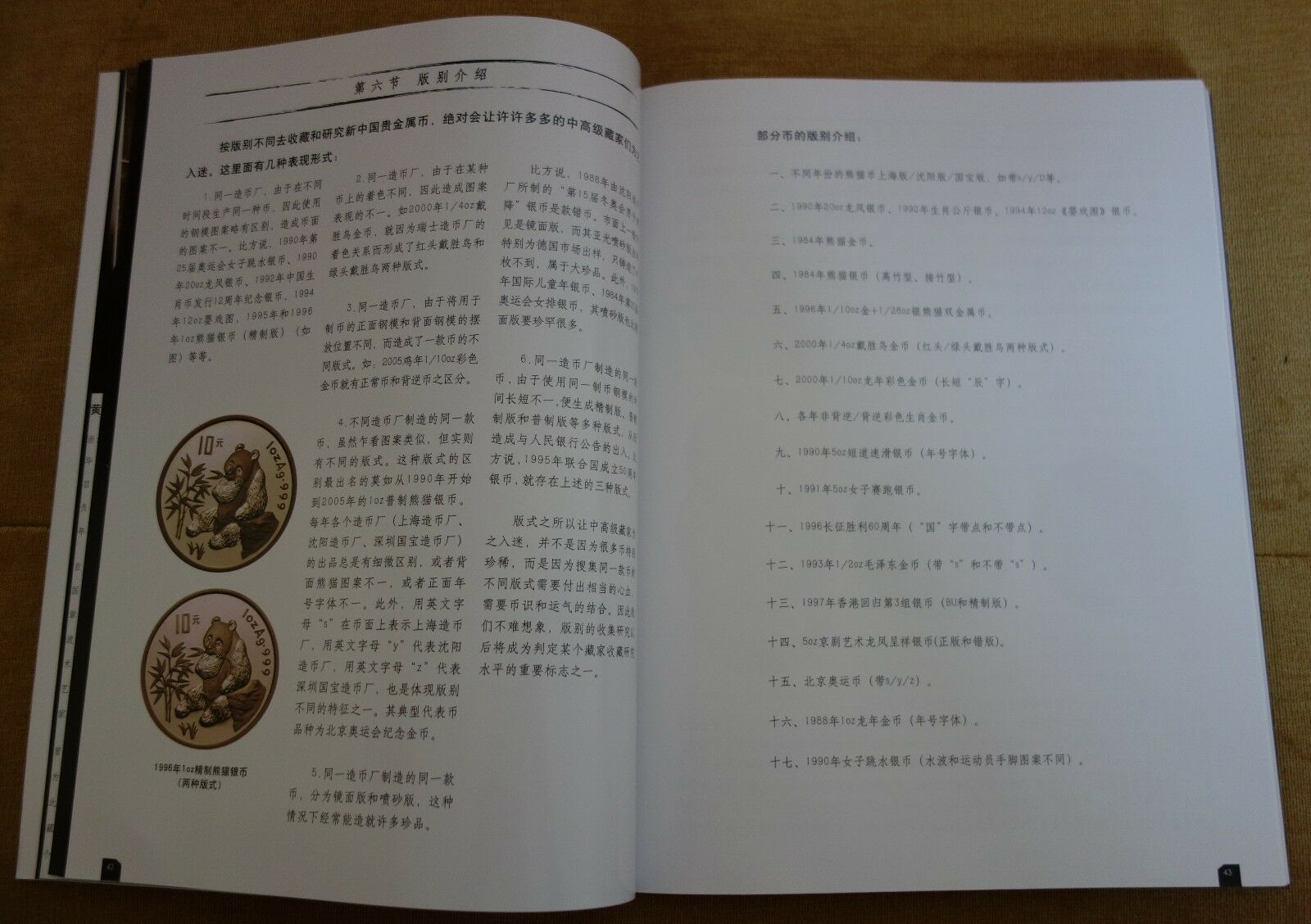 Precious metal Coin and Medal Collection and Investment of PRC by Huang Ruiyong - Fresh Stock Dated February 2026
