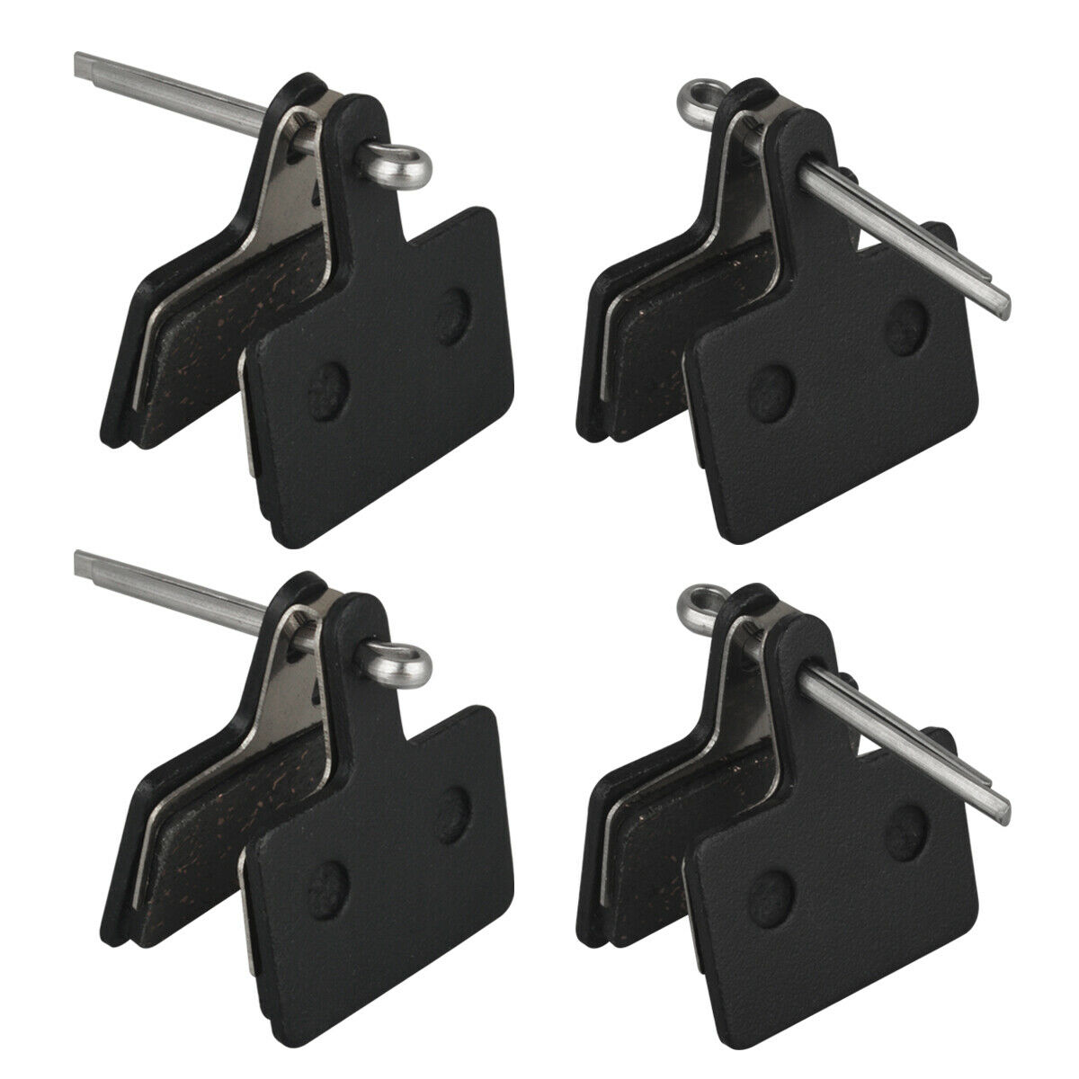 4 Pairs MTB Bicycle Resin Disc Brake Pads For Shimano Deore M315 M355 375 M416 - Fresh Stock Dated February 2026