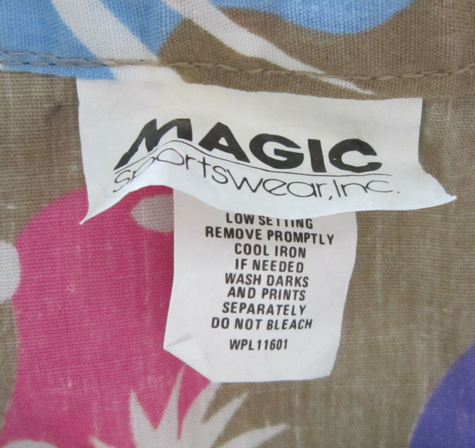 Vintage Magic Sportswear Wrap Skirt with Fish and Seahorses   Size S - Fresh Stock Dated December 2025