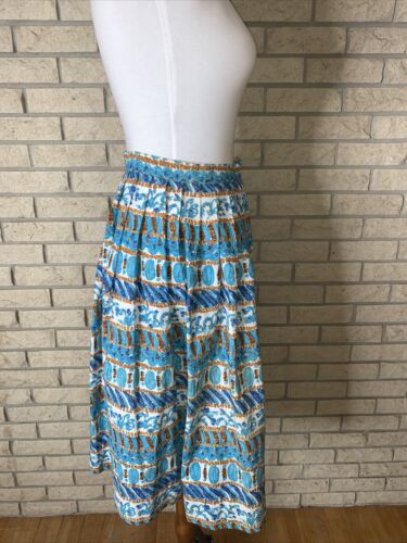 Vintage Kerry Brooke Sea Stars Multicolored Pleated Skirt Size - Fresh Stock Dated February 2026
