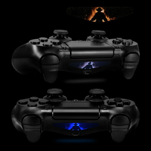 60 Pcs Light Bar Decal Stickers Reusable Decals Skin for PS4 Slim Pro Controller - Fresh Stock Dated December 2025