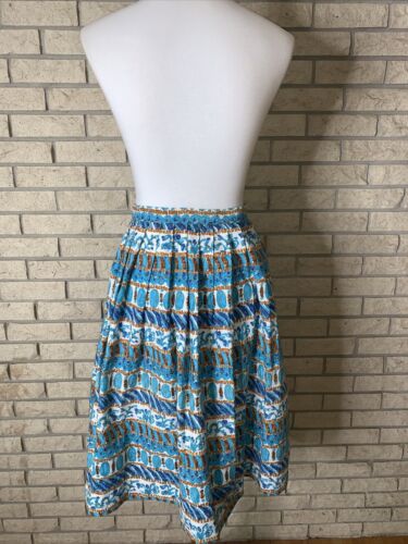Vintage Kerry Brooke Sea Stars Multicolored Pleated Skirt Size - Fresh Stock Dated February 2026