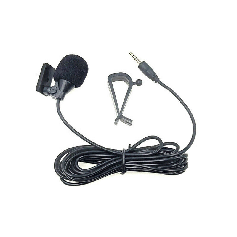 3.5mm Mic Car Vehicle Radio Stereo GPS Enabled Audio DVD External Microphone - Fresh Stock Dated February 2026