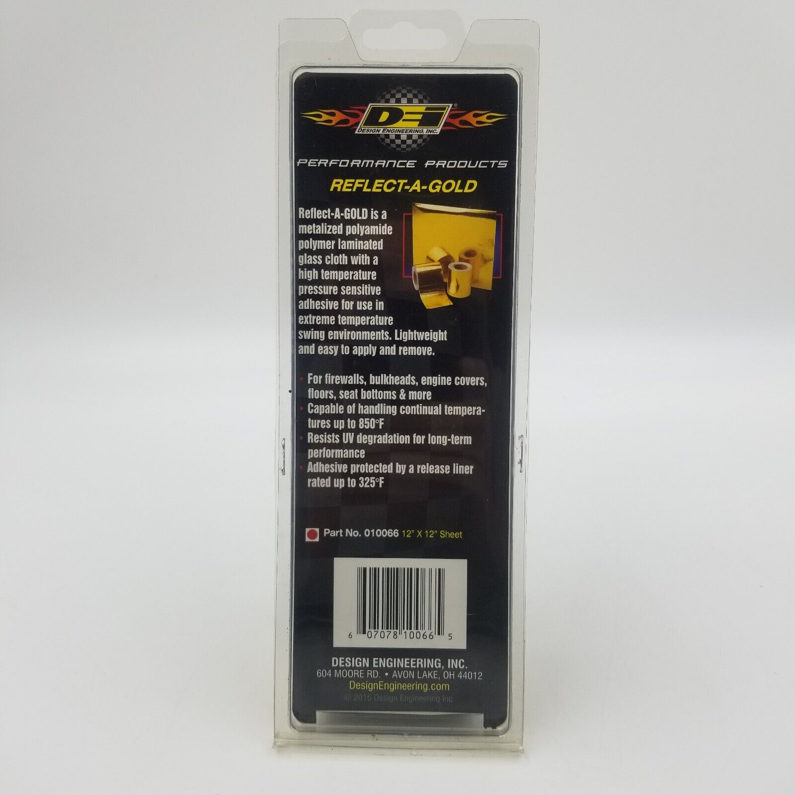 DEI Heat Reflective Tape 010066 Reflect-A-Gold 12
