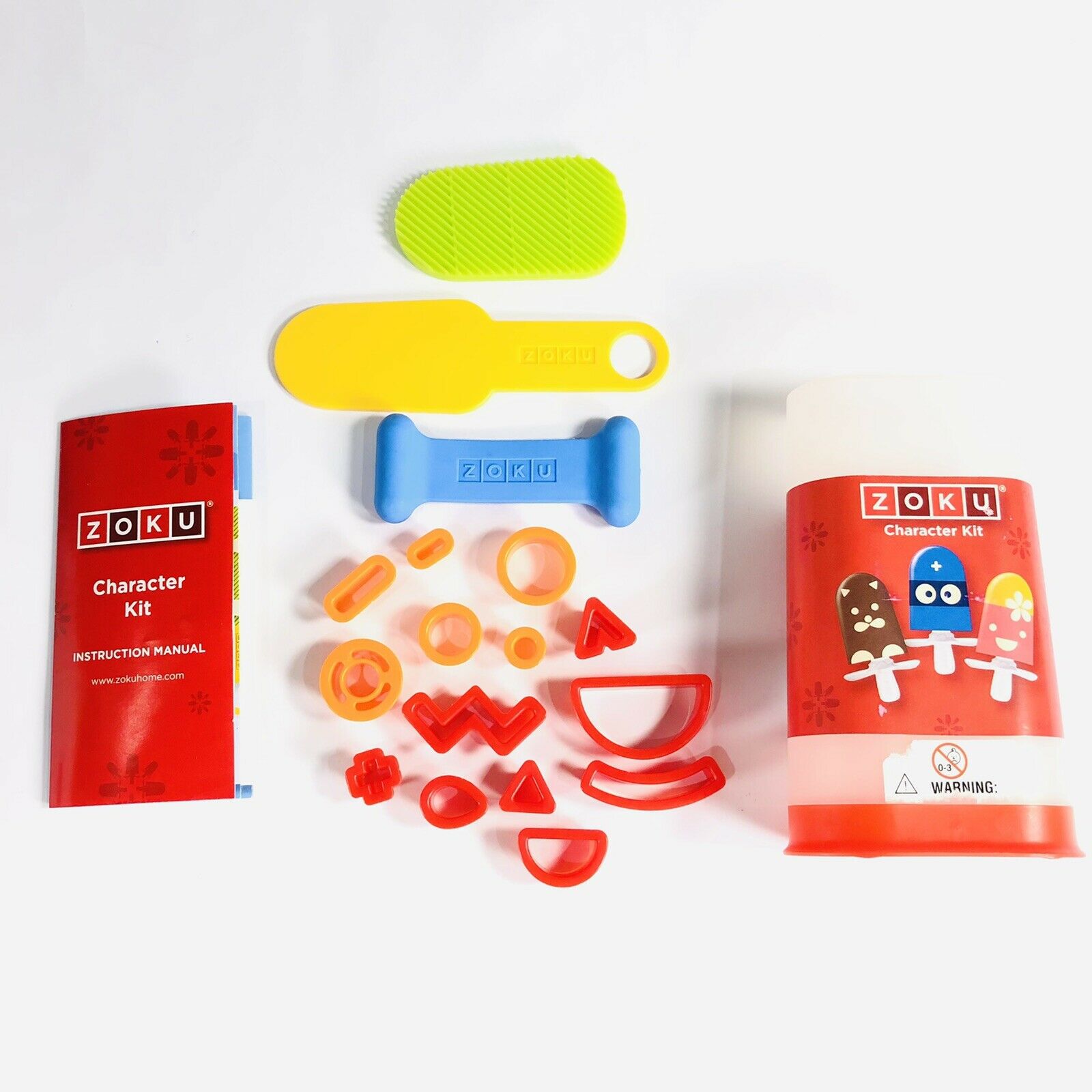 Zoku Triple Quick Pop Maker Three Popsicles, 6 Popsicle Sticks & 6 Drip Guards - Fresh Stock Dated February 2026