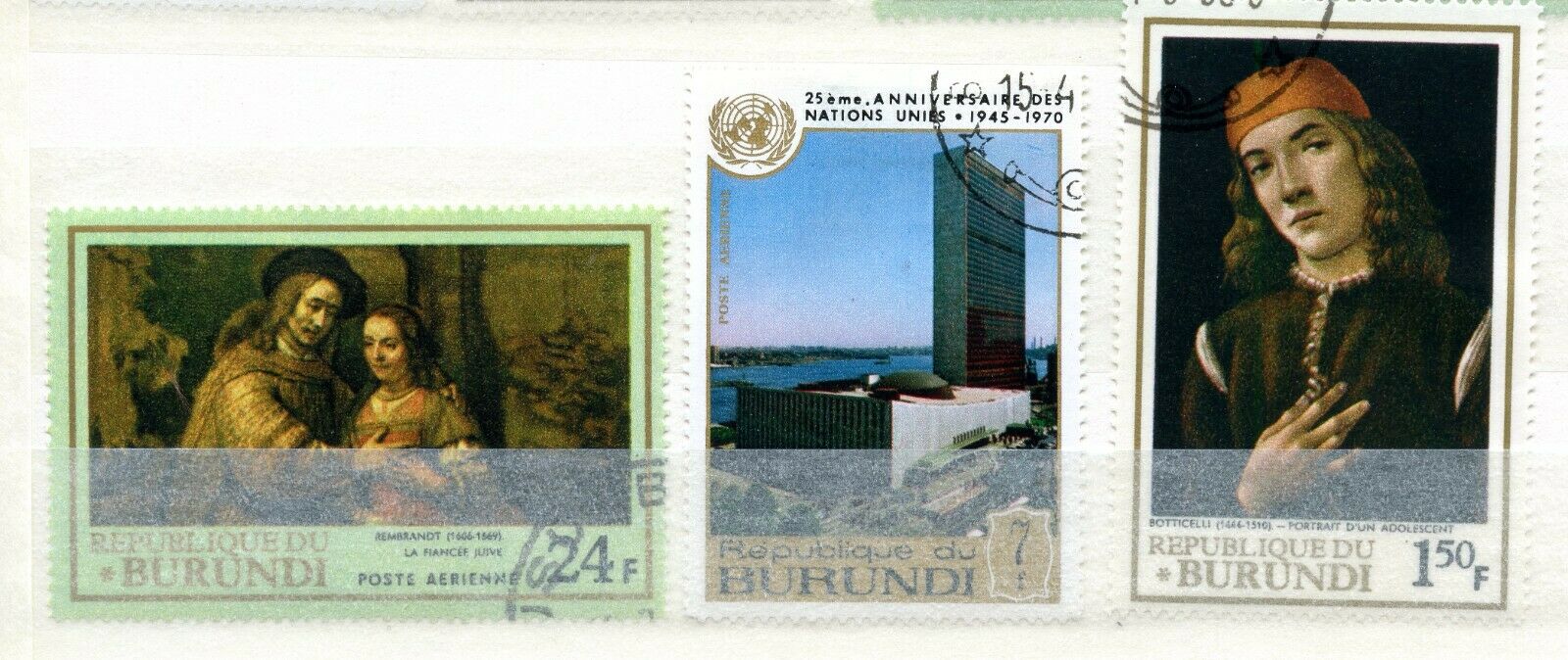 5 Burundi Mint Hinged Used Hinged - Fresh Stock Dated December 2025