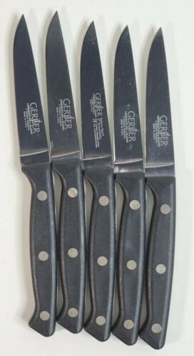 Gerber Balance Plus Kitchen Knife 5 Piece Parer Utility Steak Cutting Knives - Fresh Stock Dated December 2025