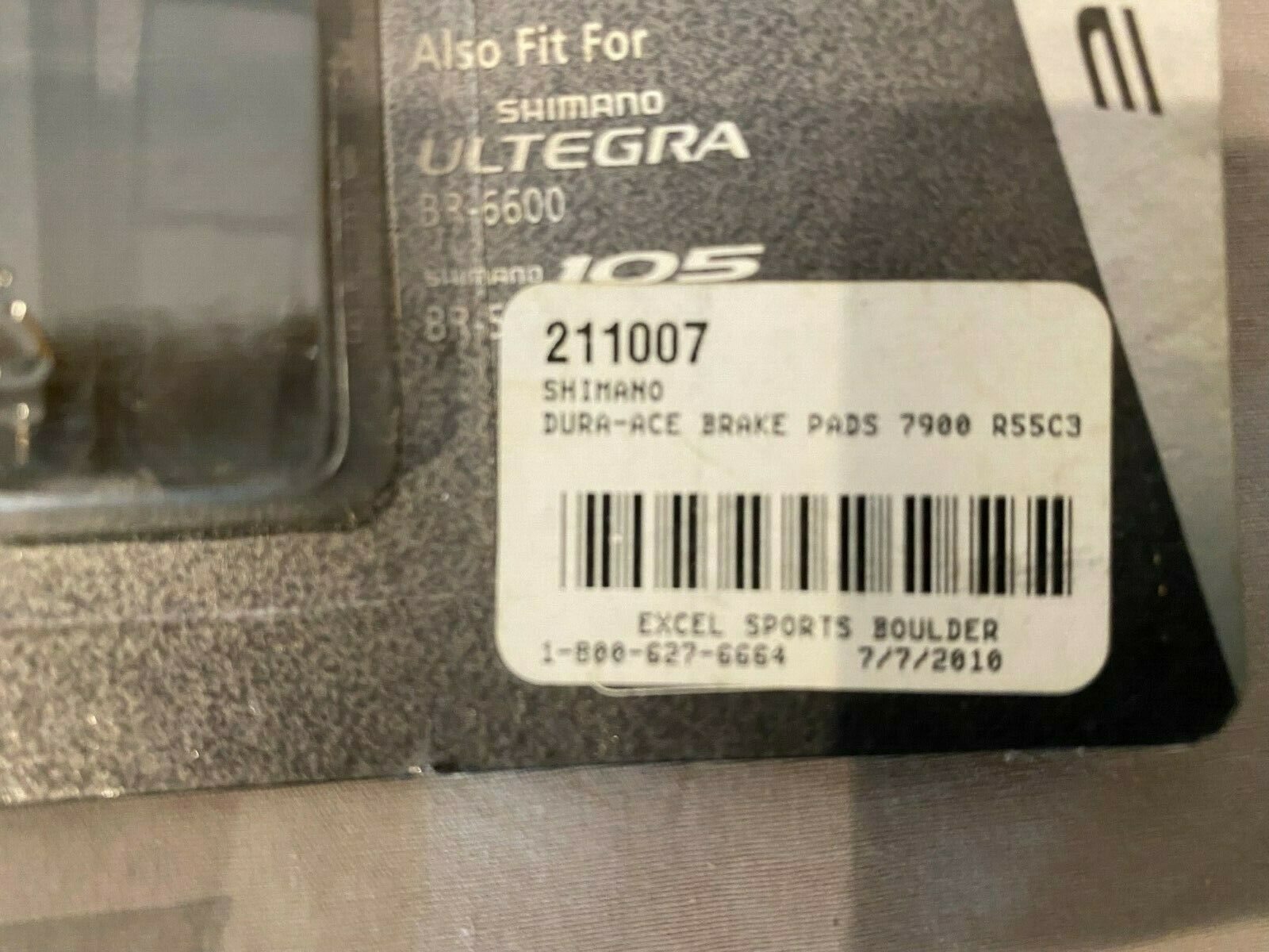 (2) Packs Shimano Dura-Ace/Ultegra/105 R55C3 Brake Pads & 4x SRAM SwissStop Pads - Fresh Stock Dated December 2025