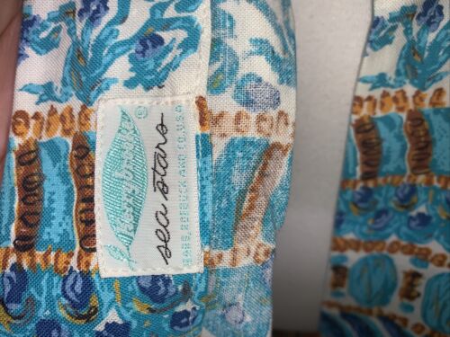 Vintage Kerry Brooke Sea Stars Multicolored Pleated Skirt Size - Fresh Stock Dated February 2026