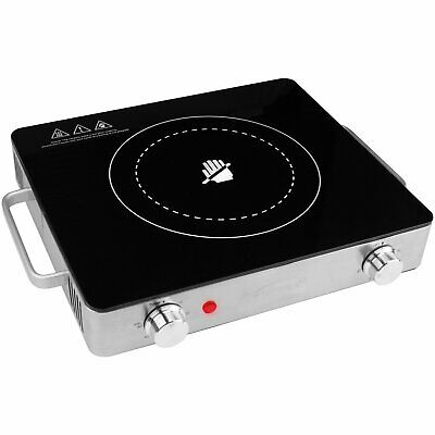 Brentwood Appl. TS-381 1,200W Single Infrared Electric Countertop Burner - Fresh Stock Dated February 2026