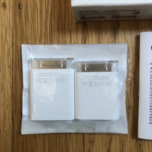 APPLE IPAD CAMERA CONNECTION KIT & CABLE MC531ZM/A Model A1362 A1358 GENUINE - Fresh Stock Dated February 2026