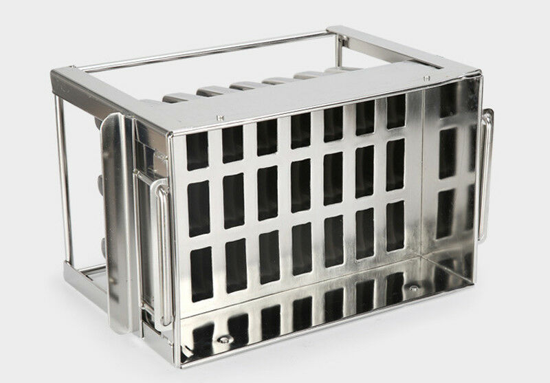 24pcs Stainless Steel Ice Cream Mold 108ml Capacity Round Head Plate New - Fresh Stock Dated February 2026