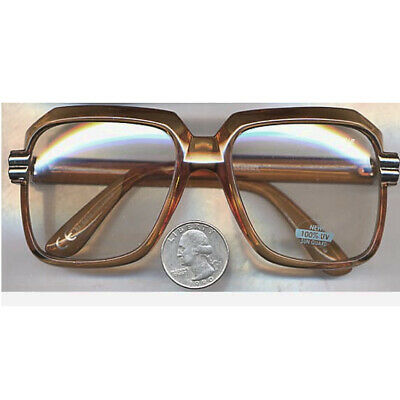 Oversized Hip Hop Glasses (Choose Your Color)  Rapper Run DMC Gazelle Rap 80's - Fresh Stock Dated December 2025