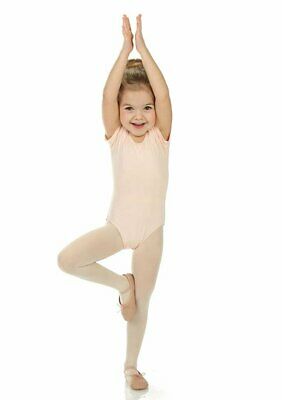 Elowel Kids Girls' Basic Short Sleeve Leotard (Size 2-14 Years) Multiple Colors - Fresh Stock Dated December 2025