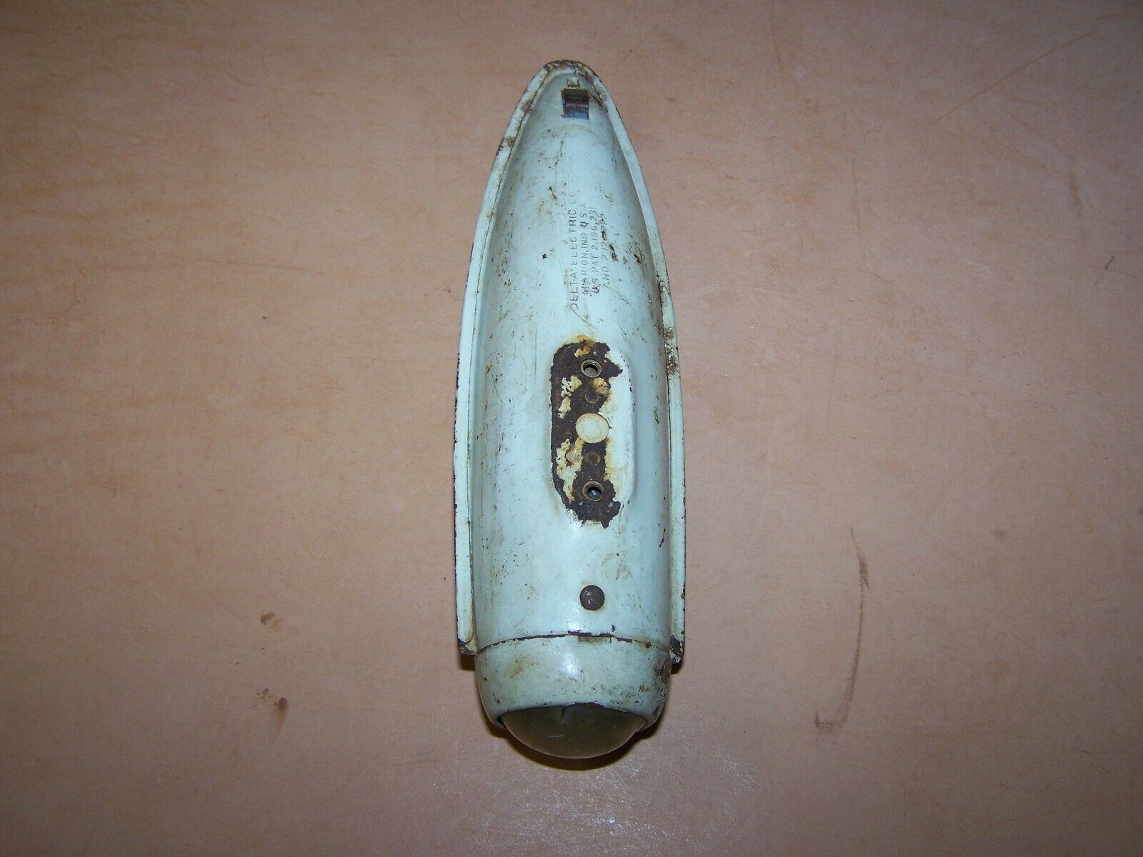 Vintage Delta Elgin Bicycle Torpedo Light 1939-41 - Fresh Stock Dated December 2025