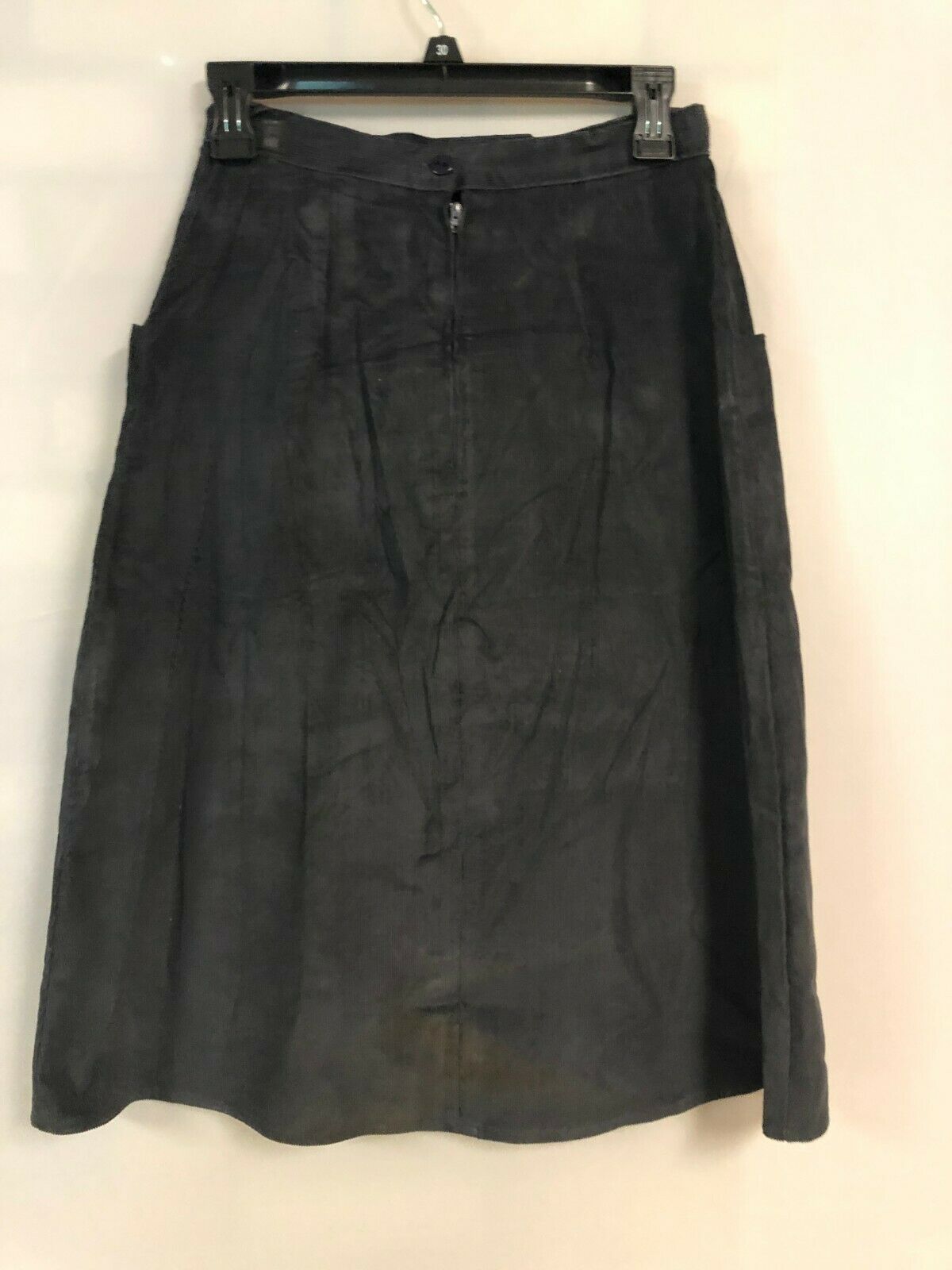 Vintage Haphazard Designs Corduroy Skirt Size 10 Navy - Fresh Stock Dated February 2026