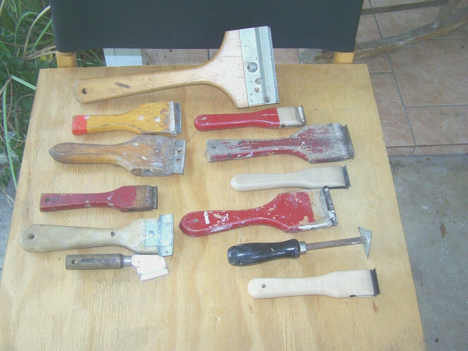 Vintage Paint Scrapers / Red Devil / Hyde & More - Fresh Stock Dated December 2025
