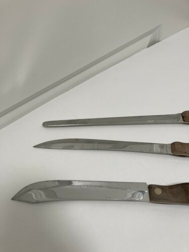 Lot CUTCO Knife Brown 22, 23, and 24 Vintage - Fresh Stock Dated December 2025