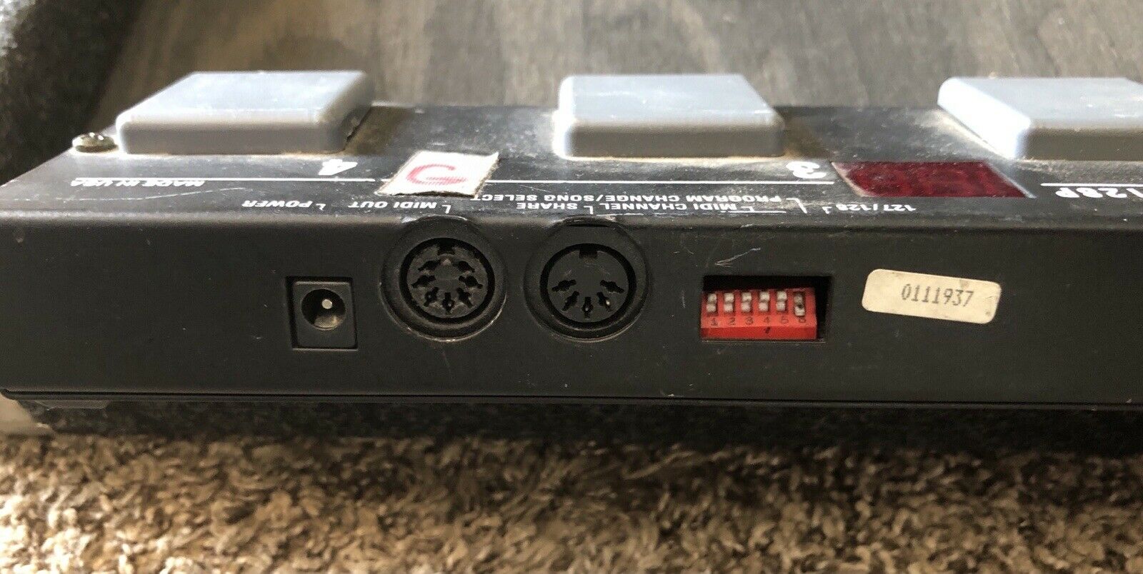 Rolls Rfx Midibuddy Mp128P Midi Pedal Controller - Fresh Stock Dated February 2026