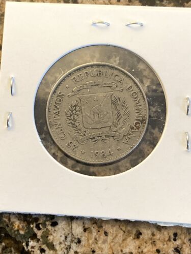 Lot of 5 Coins From Dominican Republic 1976-1984 - Fresh Stock Dated February 2026