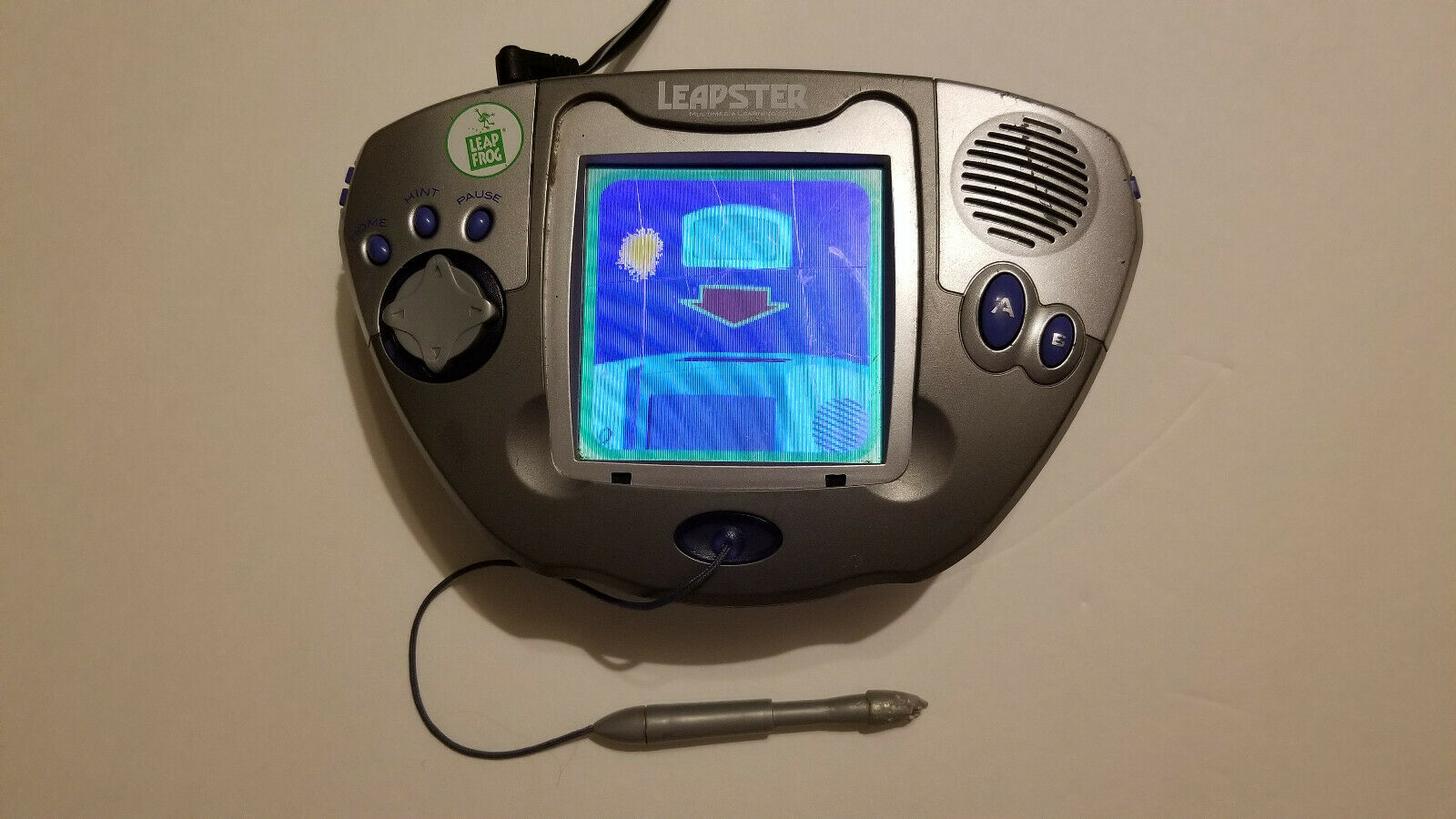 lot of 2 ORIGINAL LeapFrog BLUE Leapster Handheld System ~~FOR PARTS or REPAIR - Fresh Stock Dated February 2026