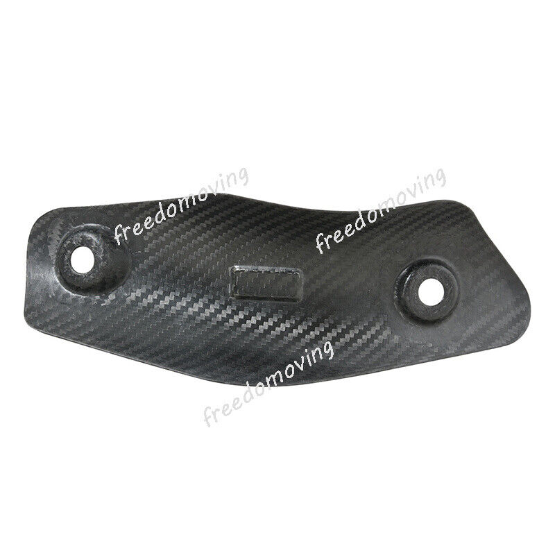 For Kawasaki ZX4R ZX4RR 2023 2024 Exhaust Front Pipe Heat Shields Carbon Fiber - Fresh Stock Dated February 2026