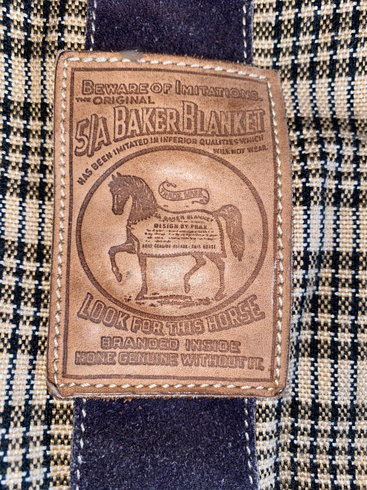 5/A ORIGINAL BAKER ENGLISH SADDLE CARRIER BAG STORAGE CARRIER 25'' X  21'' - Fresh Stock Dated December 2025