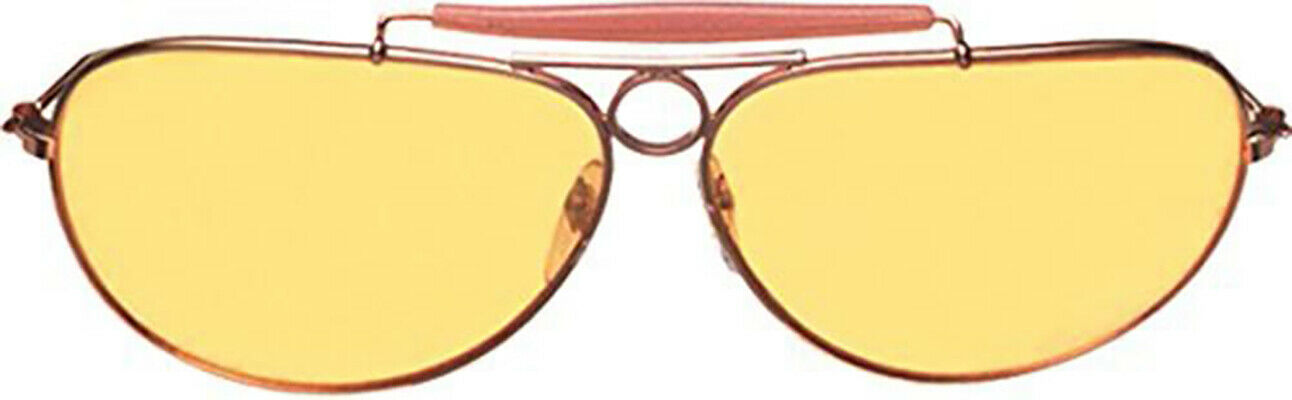 Aviators Yellow Adult Costume Glasses - Fresh Stock Dated December 2025