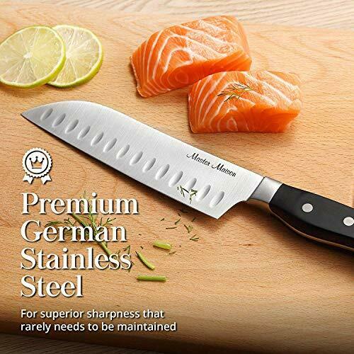 19-Piece Premium Kitchen Knife Set, Master Maison German Stainless Steel Cutlery - Fresh Stock Dated December 2025