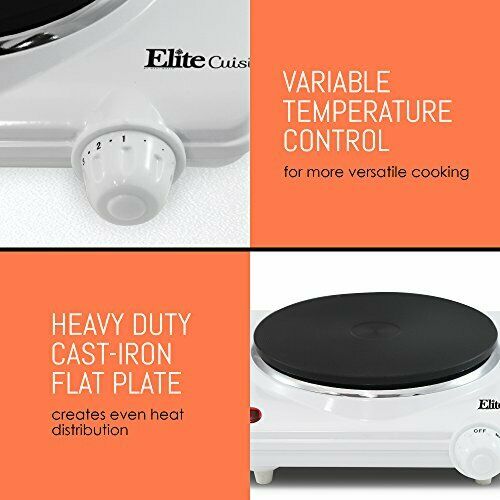 Commercial Induction Burner Electric Portable Countertop Cooktop Cooker 1000W - Fresh Stock Dated February 2026