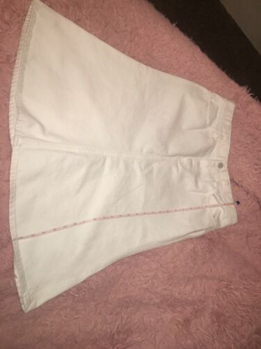 LAUREN JEANS CO. Ralph Lauren bright white skirt VINTAGE - Fresh Stock Dated February 2026
