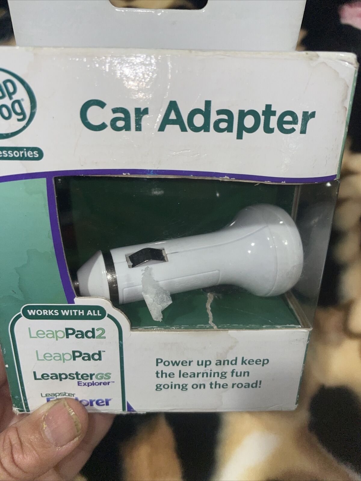 LeapFrog Car Adapter LeapPad LeapPad2 LeapsterGS Explorer Charger 690-11291 - Fresh Stock Dated February 2026